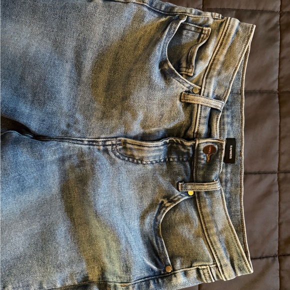 Express Skyscraper Mid Rise Jeans - Picture 3 of 5